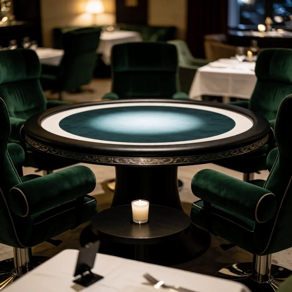 Detal sali pokerowej
